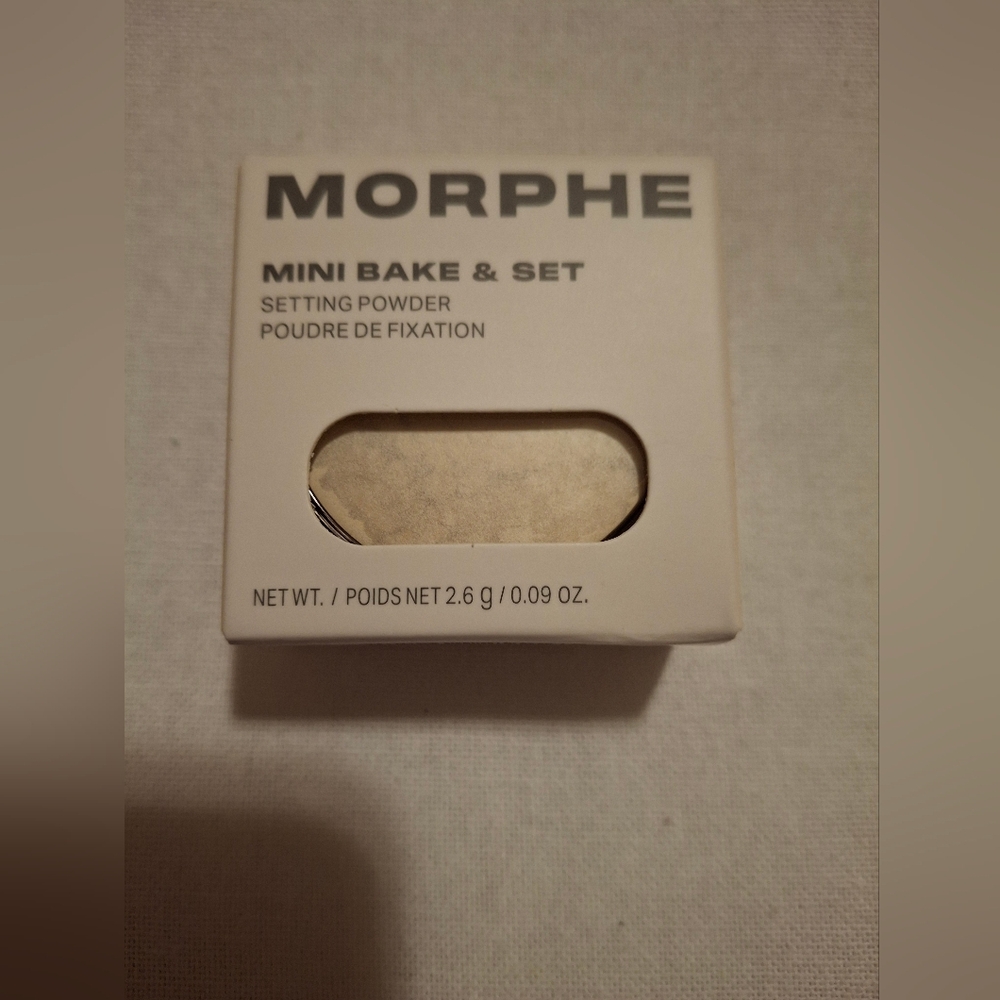 Morphe Mini Bake & Set Setting Powder in Beige
